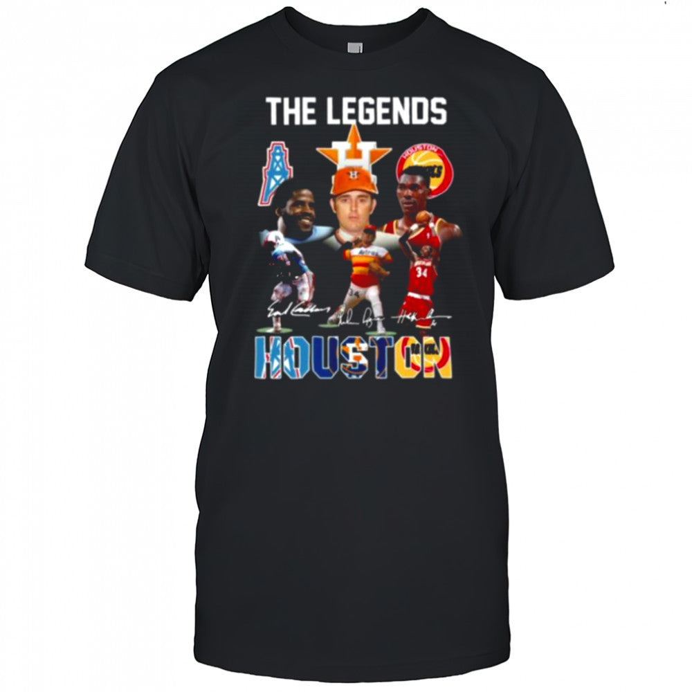 The Legends Of Houston Logo Shirt