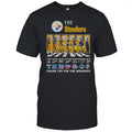 The Steelers Abbey Road Thank You For The Memories Shirt