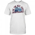 The Tar Heel State North Carolina Skyline Sunset shirt