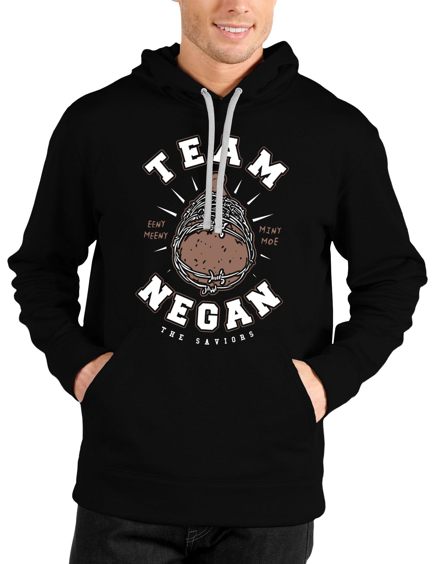 The Walking Dead Negan Black Hoodie