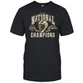 Western Michigan Broncos Summit 2025 NCAA Mens Hockey National Champions Vintage Helmet T shirt