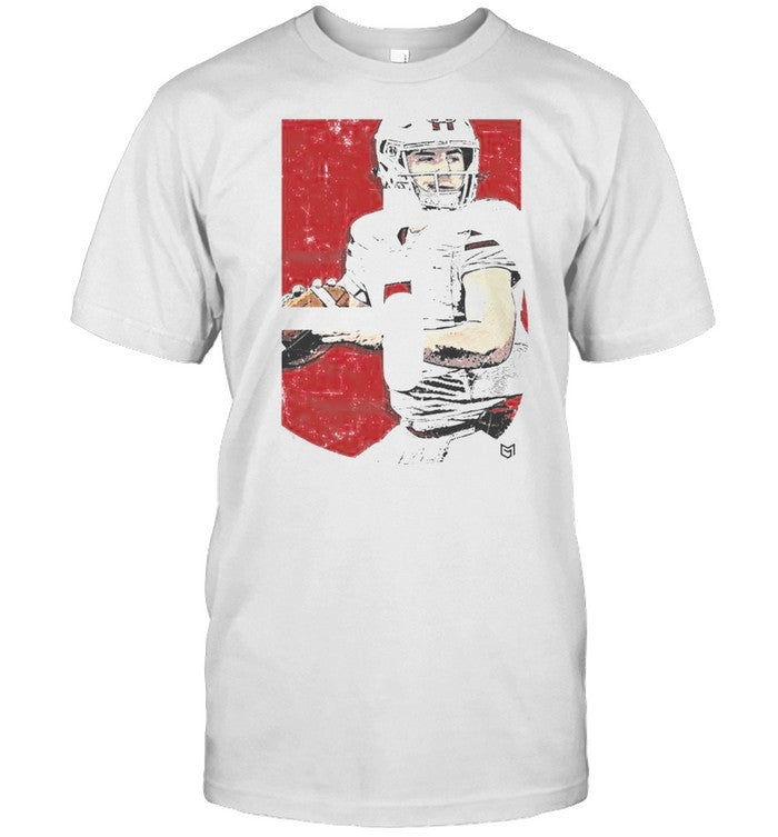 Wisconsin Badgers Graham Mertz #5 player number shirt